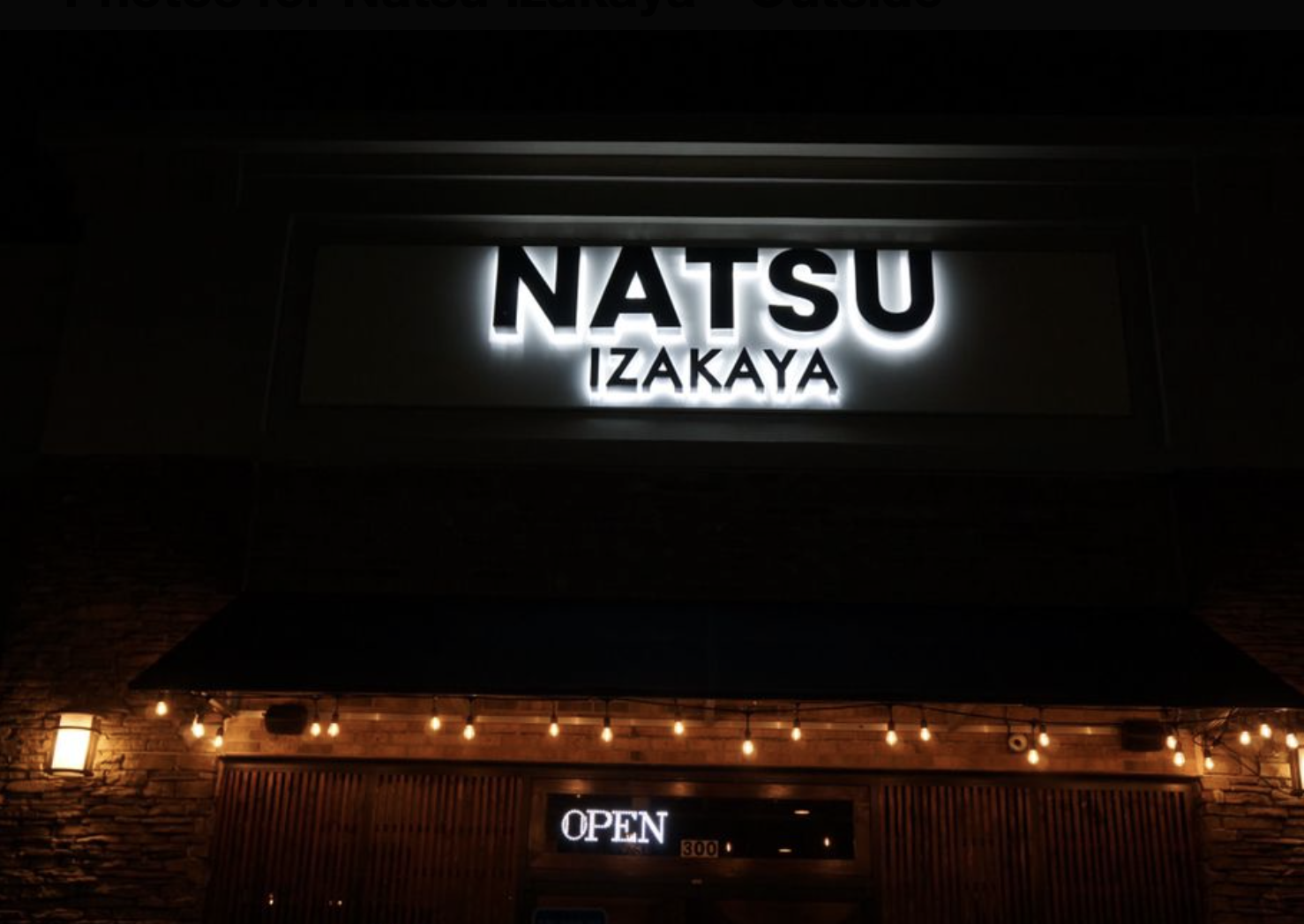 Natzu Izakaya